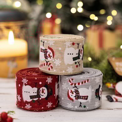 1 Rolle Weihnachtsdekoband h5 Bild3