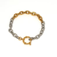 Gold and silver color/One Size/Bracelet B Picture2