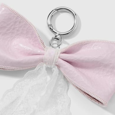 1 Piece Leather Bow Knot Bag Charm h5 Picture6