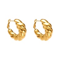F538-Gold Ohrringe Bild2