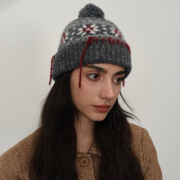 1 Piece Ethnic Snowflake Polyester Women's Hats