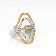 Gold and silver color/One size Immagine2