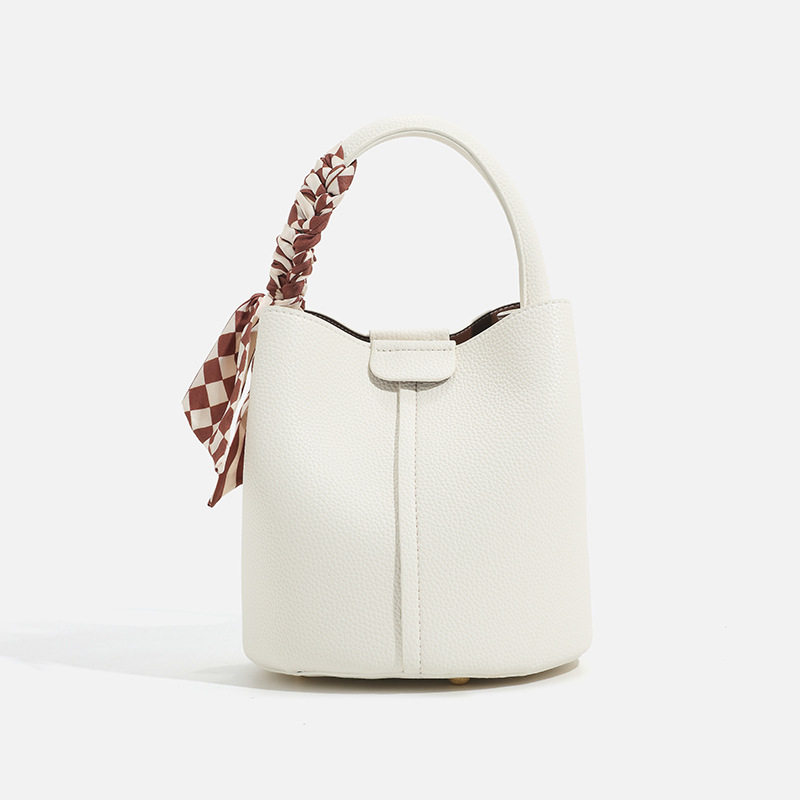 Sac seau quotidien en PU pour femme, 1 pièce 