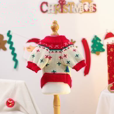 1 Piece Cute Christmas Pet Sweater h5 Picture4