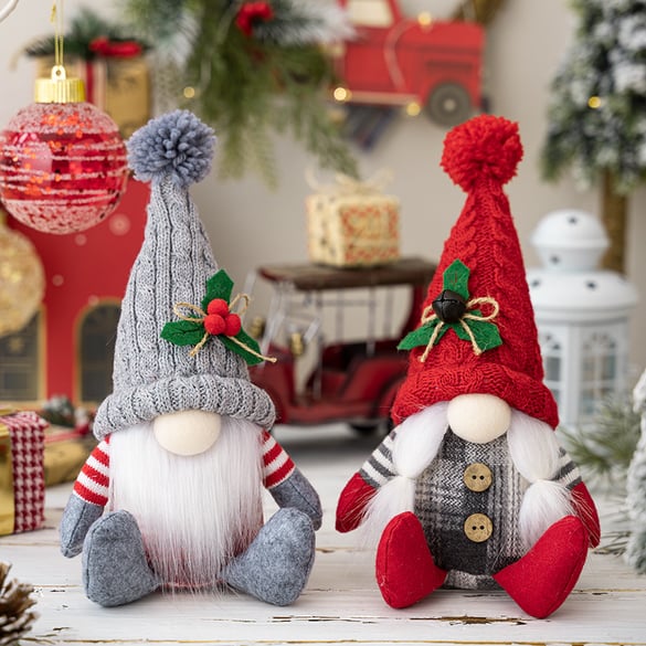 1 Piece Christmas Decorative Doll 2