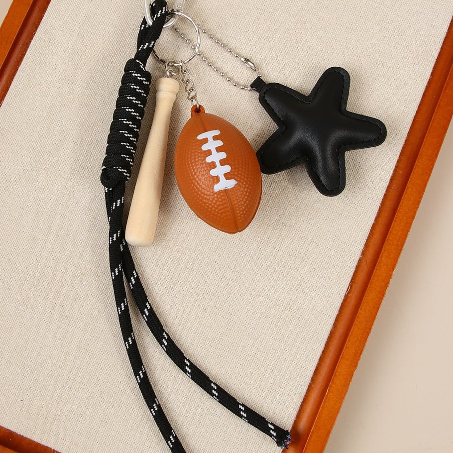 1 Piece Simple Light Luxury Casual Star PU Women's Bag Charms 