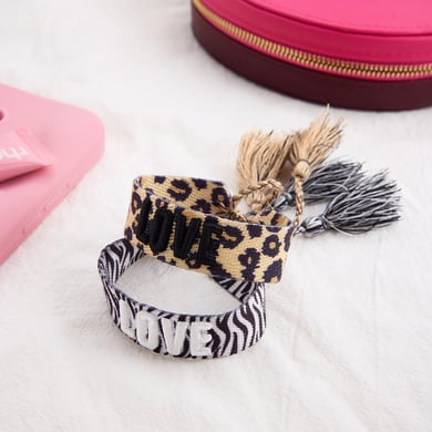 1 Piece Sexy Leopard Print Rayon Women's Braided Bracelet h5 Picture5