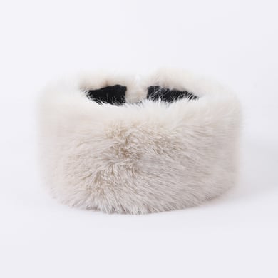 1 pezzo semplice, spesso, in peluche tinta unita, in poliestere, da donna h5 