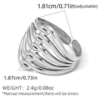 silver color/One size Immagine3
