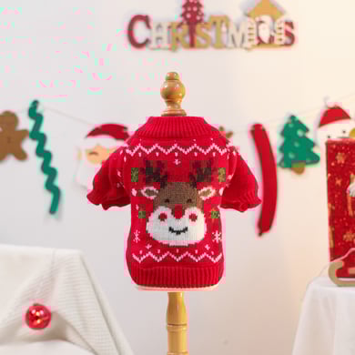 1 Piece Cute Christmas Pet Sweater h5 Picture4