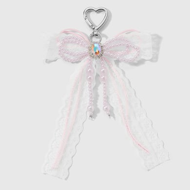 1 Piece Sweet Beaded Bow Knot Bag Charm h5 Picture9