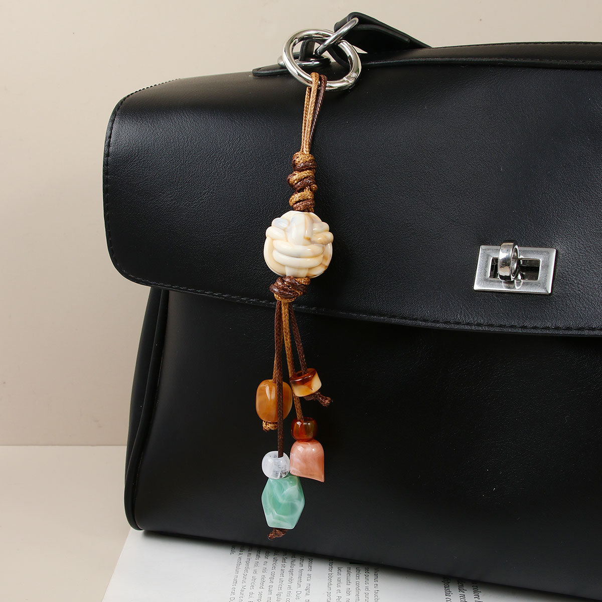 1 Piece Classic Series Simple Star Circle Resin Women's Bag Charms