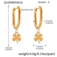 Q109-Gold Earrings Picture7