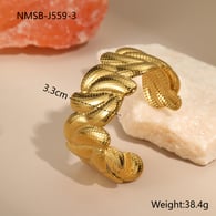 NMSB-J559-3 gold bracelet 