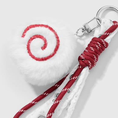 1 Piece Cute Plush Ball Bag Charm h5 Picture5