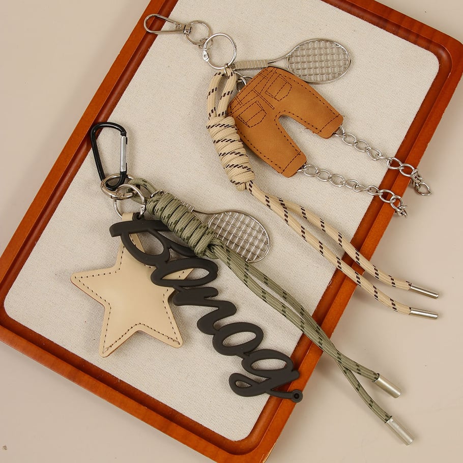 1 Piece Simple Series Casual Star PU Women's Bag Charms Picture3