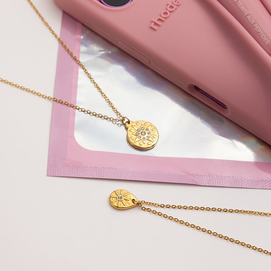 1 Piece Retro Droplet Stainless Steel Women's Pendant Necklaces Picture3
