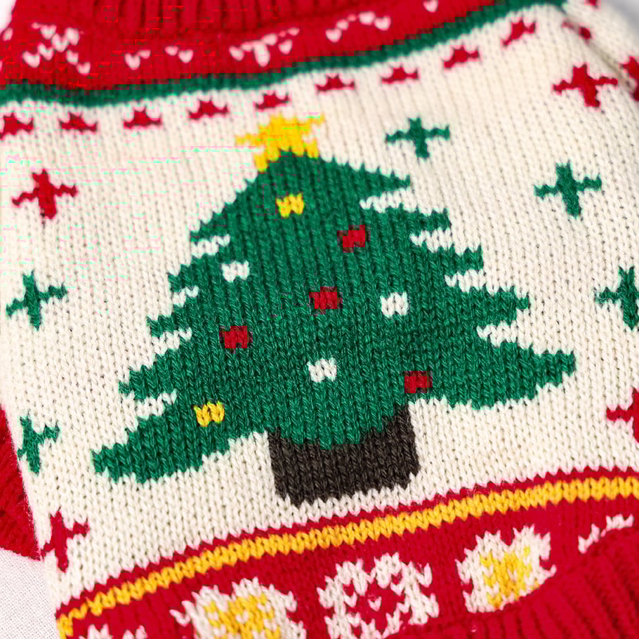 1 Piece Cute Christmas Pet Sweater Picture5