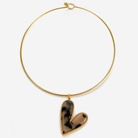 Grande cuore d&#39;oro Immagine3