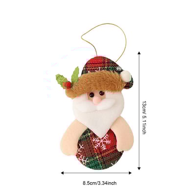 1 Piece Cute Christmas Tree Cartoon Decorative Item h5 