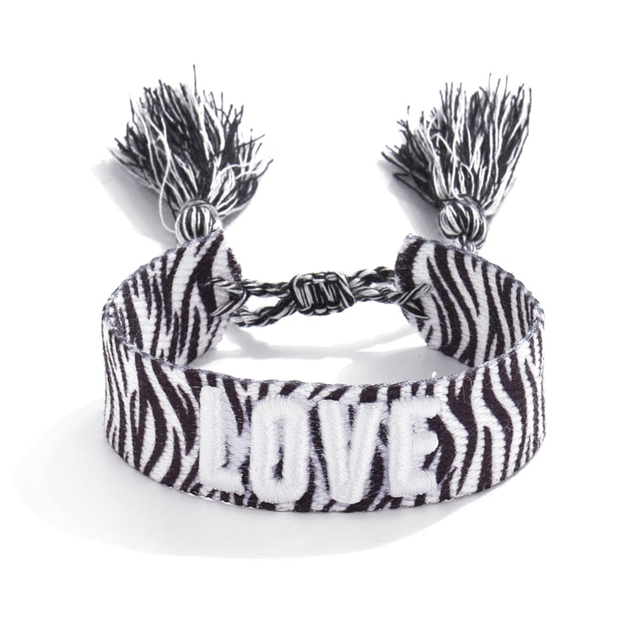 1 Piece Sexy Leopard Print Rayon Women's Braided Bracelet 