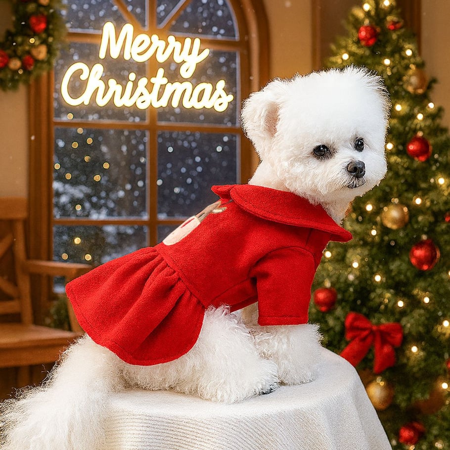 1 Piece Cute Christmas Pet Christmas Hoodie Picture3