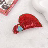 Modèle de cœur rouge 7 cm 
