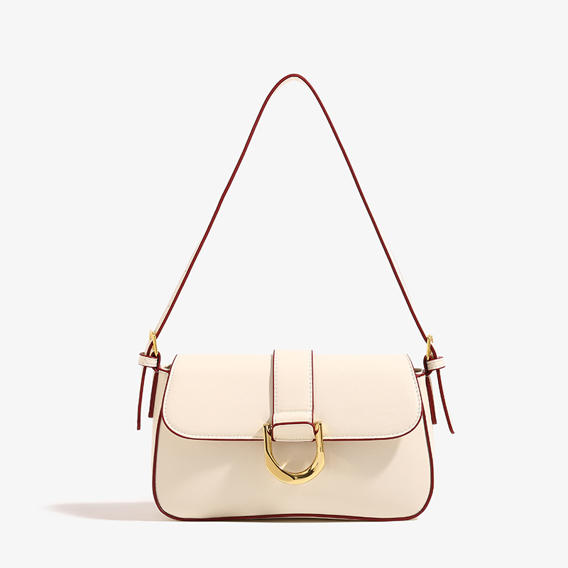 1 superbe sac à bandoulière en PU pour femme, couleurs mélangées 