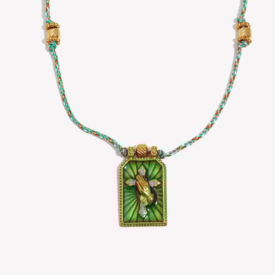 1 Piece Sophisticated Tarot Stainless Steel Gold Color Women's Pendant Necklaces h5 