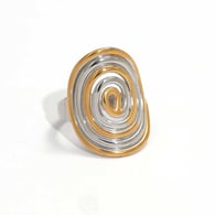 Gold and silver color/One size Resim2