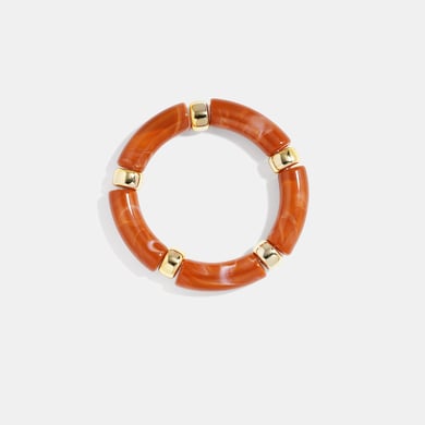 1 Stück unregelmäßig geformtes Acrylperlenarmband h5 