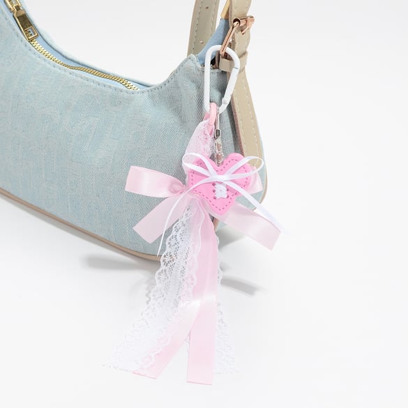 1 Piece Sweet Bow Knot Bag Charm 2