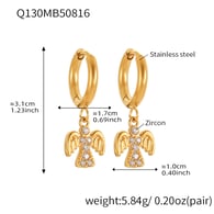 Q130-Gold Earrings Picture6