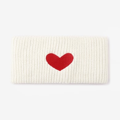 1 pezzo di fasce per capelli da donna in lana lavorata a maglia a forma di cuore h5 Immagine2