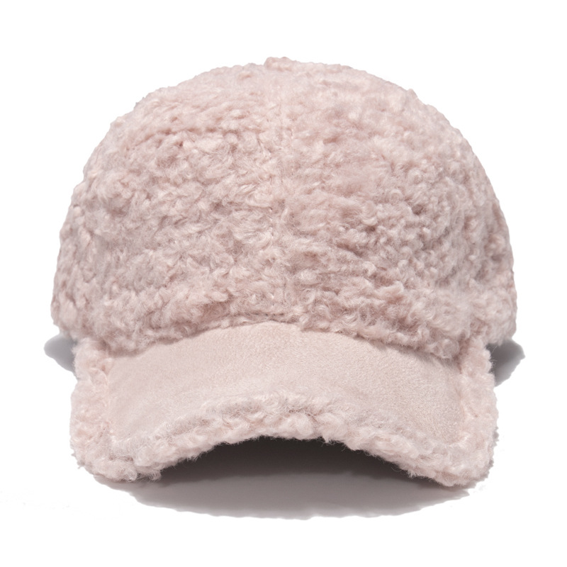 1 Piece Solid Color Plush Women's Hat h5Picture3