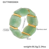 E677-Green Bracelet 60mm Picture4