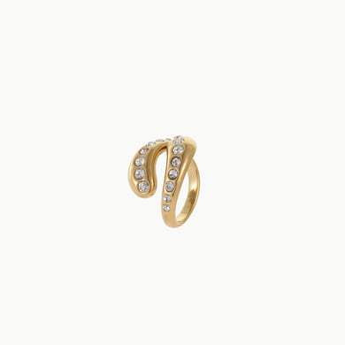 1 Piece Simple Heart Stainless Steel Statement Rings h5 Picture5