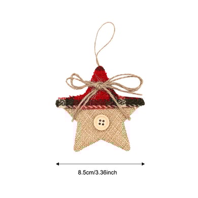 1 Piece Cute Christmas Tree Decorative Stocking h5 