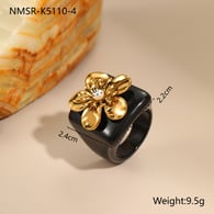 NMSR-K5110-4 Black Ring/Size 7/No.7 Picture4