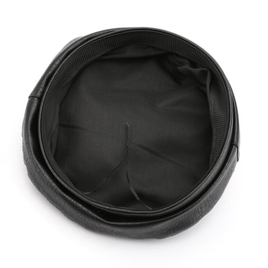 1 Piece Ins Style Solid Color PU Beret h5 Picture5
