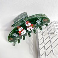 Père Noël vert foncé 10 cm Image4