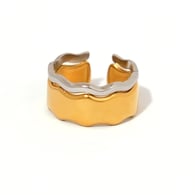 Gold and silver color/One Size 