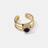 Gold color/爱心 Imagen3
