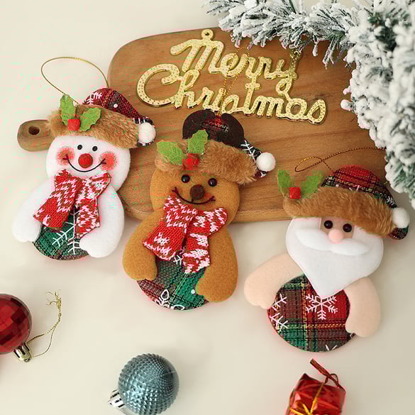 1 Piece Cute Christmas Tree Cartoon Decorative Item 2