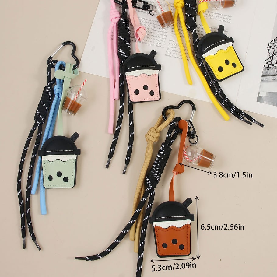 1 Piece Simple Series Cute Cartoon PU Women's Bag Charms Picture5