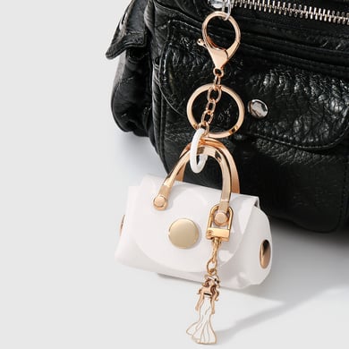 1 Piece Solid Color Mini Bag Charm h5 Picture4