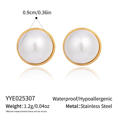 Daily Circle roestvrij staal goudkleurige dames sieraden sets h5 