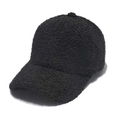 Cappello da donna in peluche semplice e tinta unita, 1 pezzo h5 