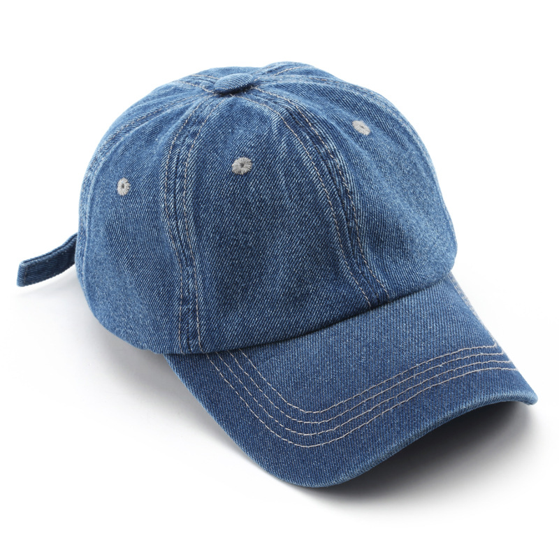1 Piece Casual Denim Baseball Cap Picture5