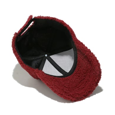 Cappello da donna in peluche con lettera casual, 1 pezzo h5 Immagine5